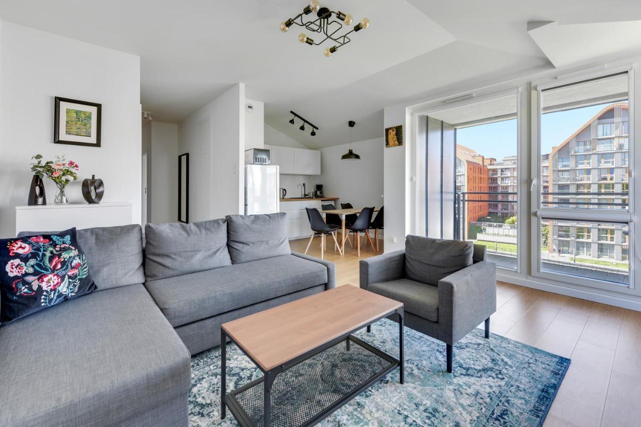 Grano Flats Gdansk - Riverfront Apartment Екстер'єр фото
